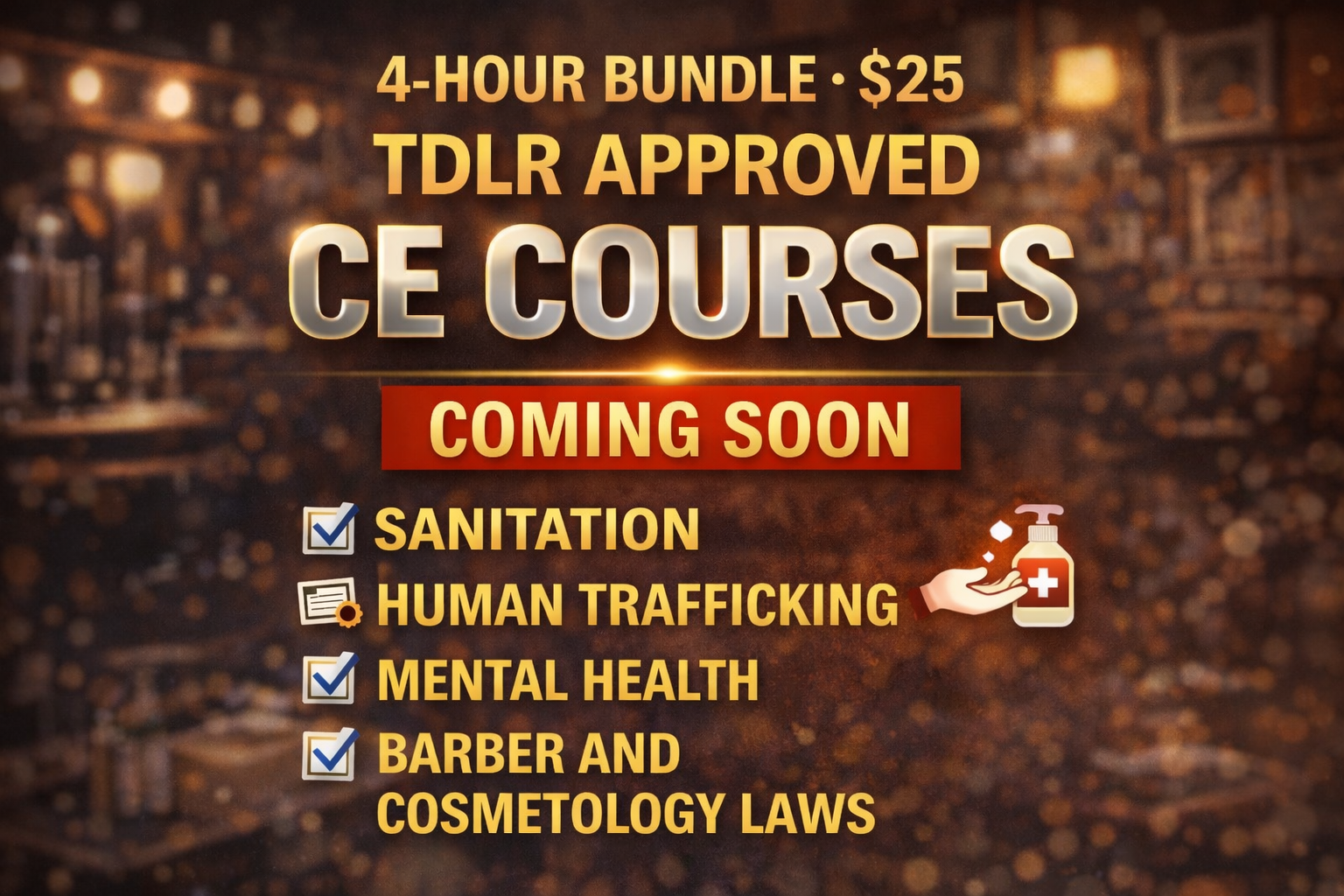 4 Hour CE Course Bundle
