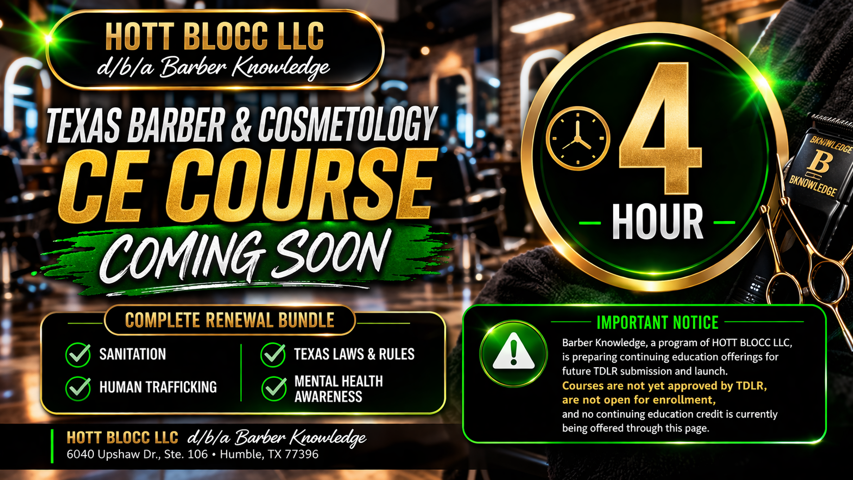 4 Hour CE Course Bundle